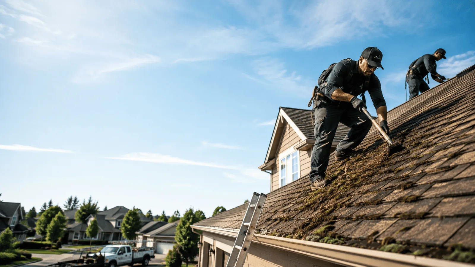 Roof Moss Removal in Berea, OH near me